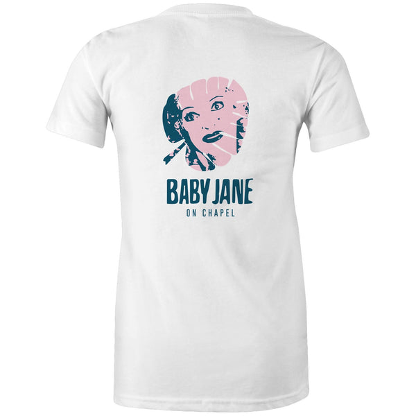 Baby Jane on Chapel Women's Maple Organic Tee